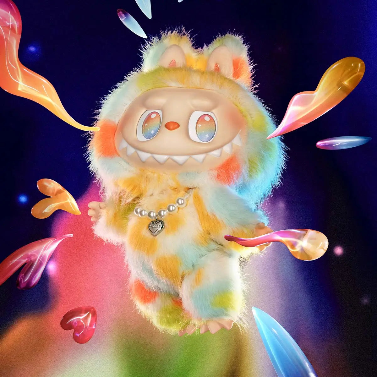 Popmart THE MONSTERS Big into Energy Series-ROCK THE UNIVERSE Vinyl Plush Doll
