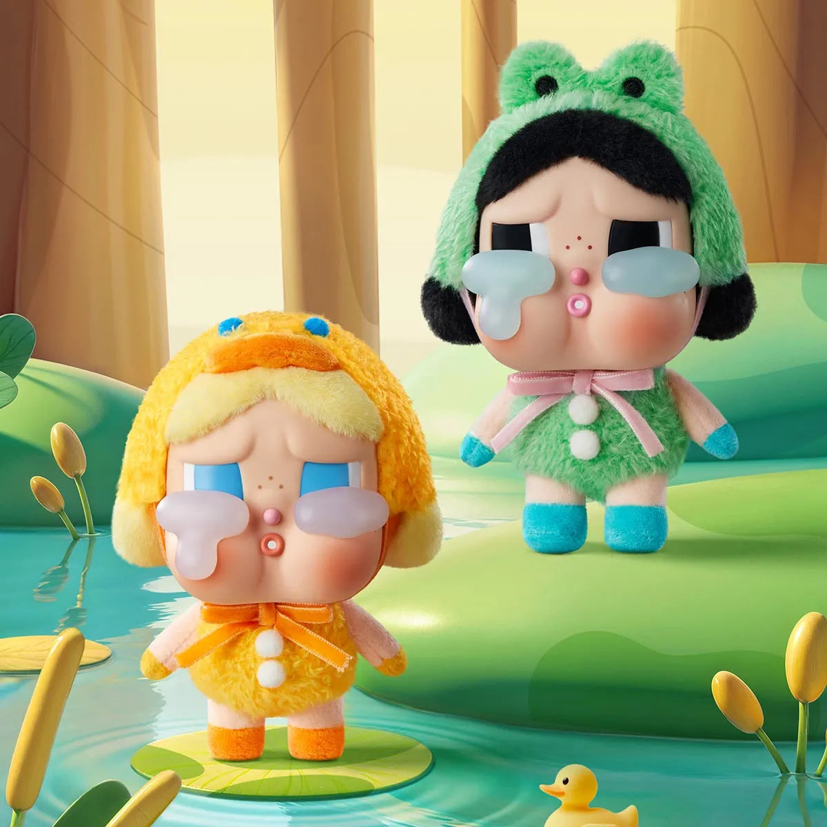 Popmart CRYBABY Crying Again Series-Vinyl Face Plush Blind Box