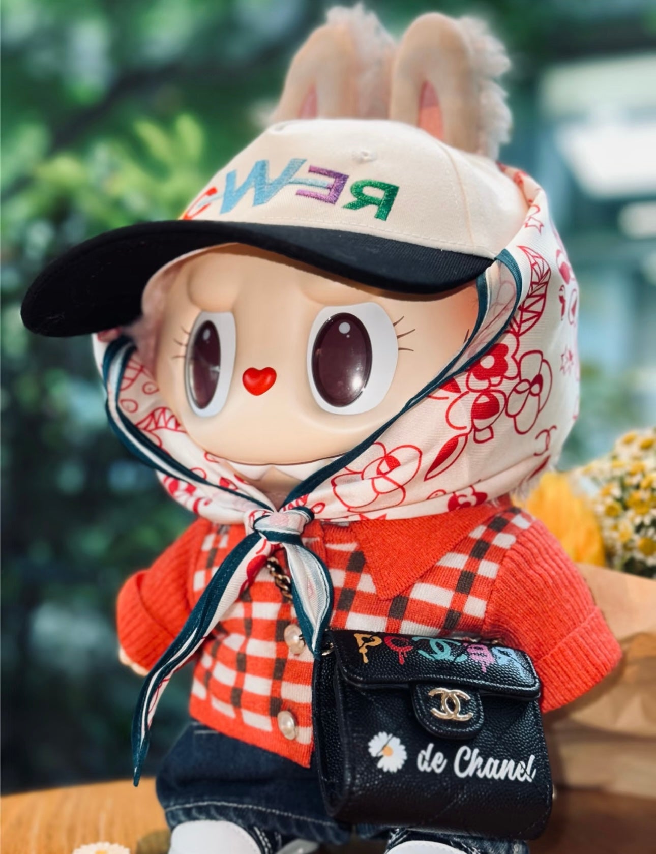 Labubu Outfit 38cm & 17cm —Power Knit Set