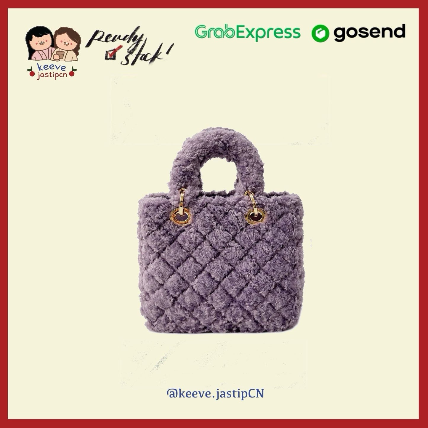 The plush tote V2
