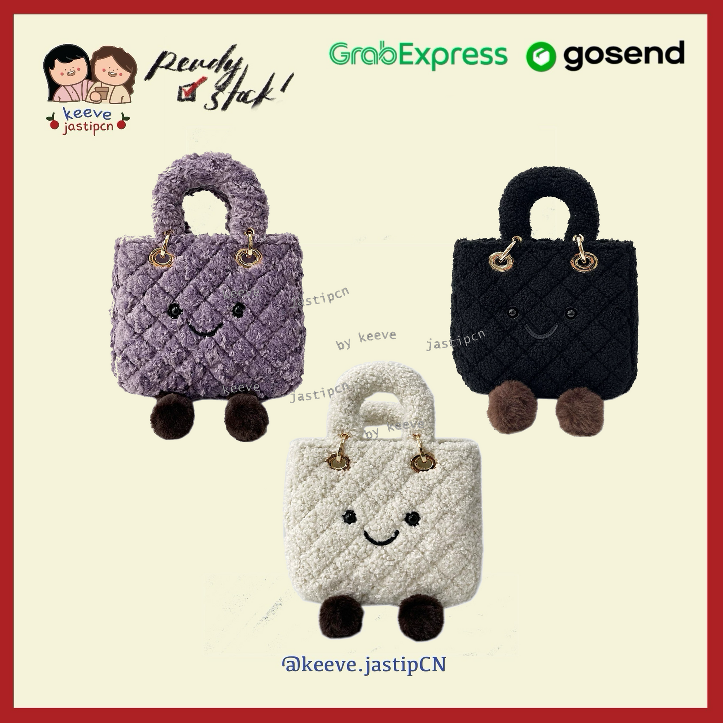 The plush tote V2