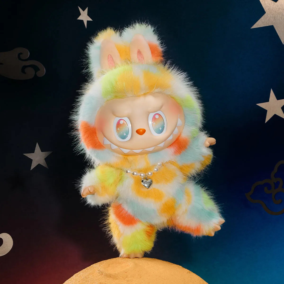 Popmart THE MONSTERS Big into Energy Series-ROCK THE UNIVERSE Vinyl Plush Doll