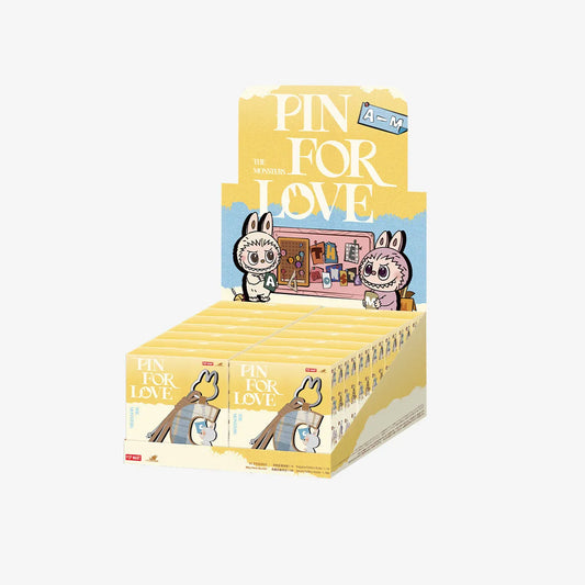 Popmart THE MONSTERS Pin for Love Series- Letter Pendant Blind Box