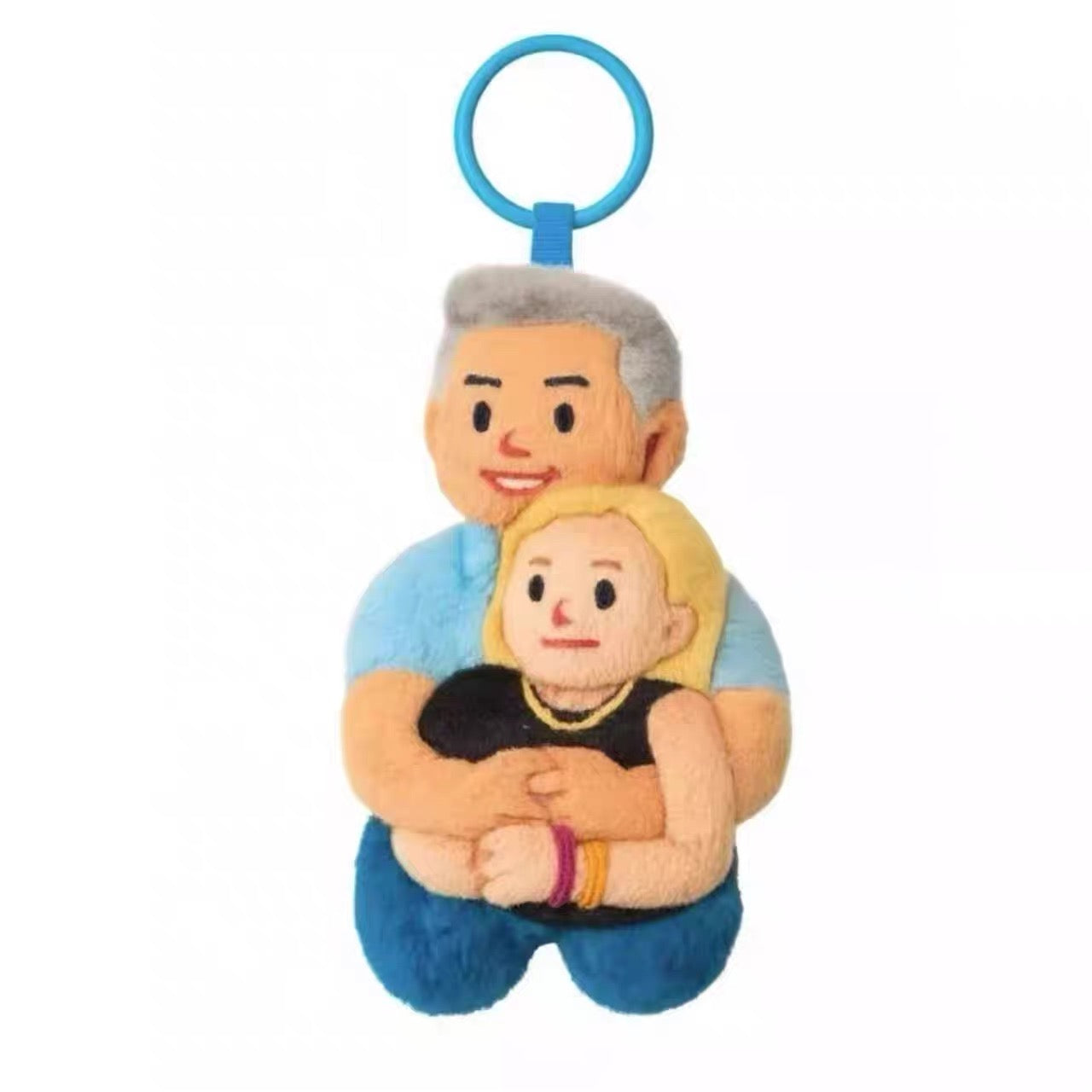 Viral CEO Cheating Couple Plush – Coldplay Meme Keychain