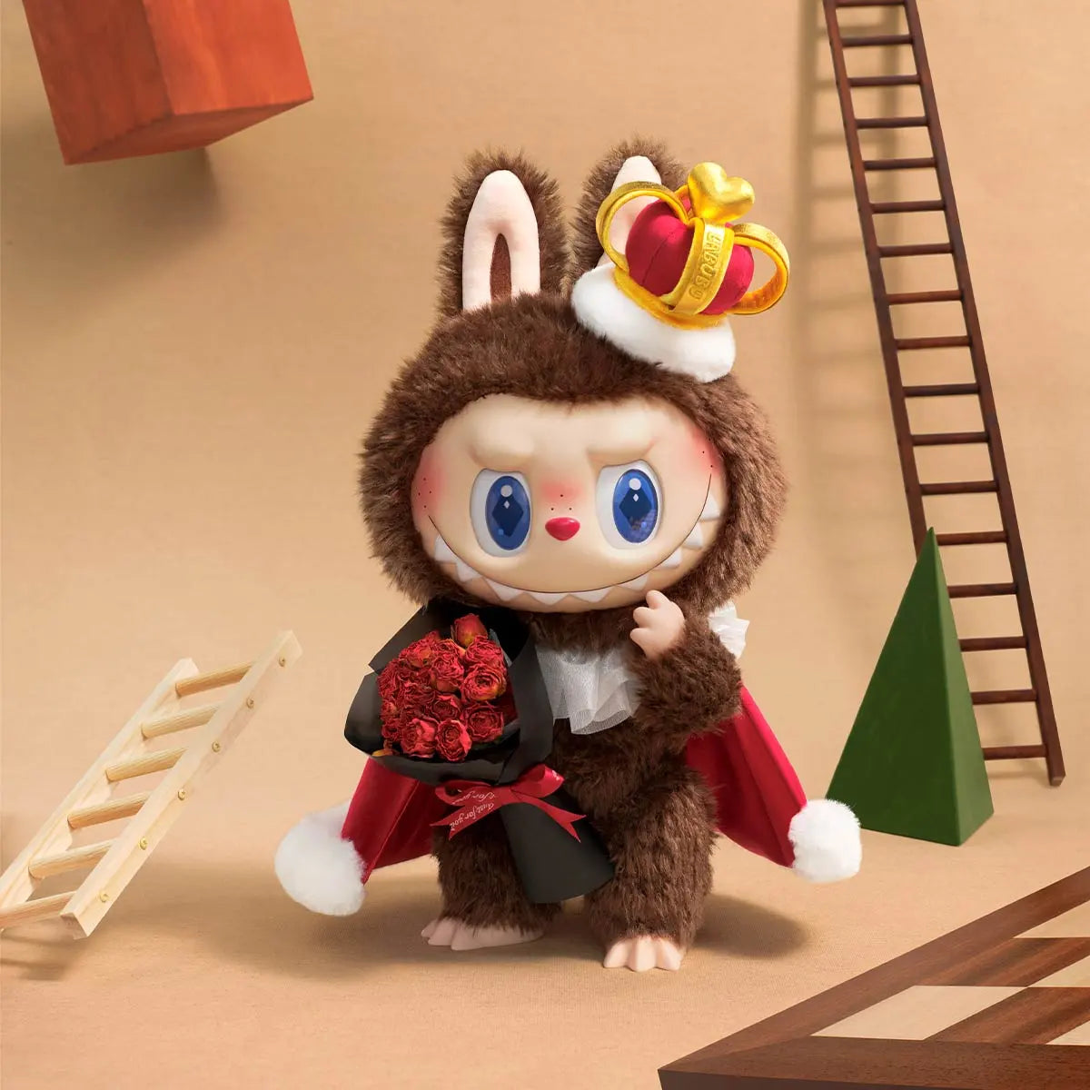 Popmart THE MONSTERS Let's Checkmate Series-Vinyl Plush Doll 37cm