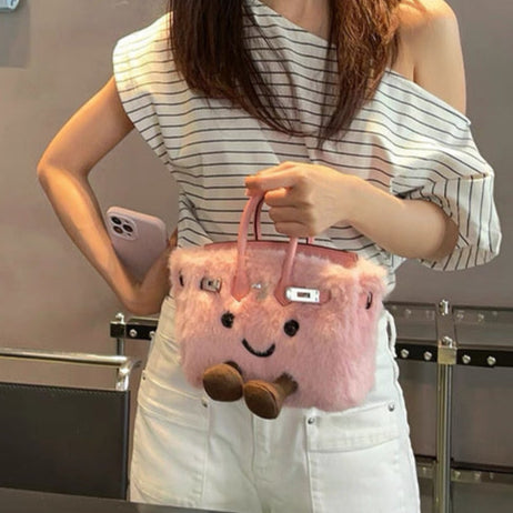 The Petite Plush Tote