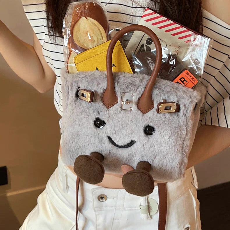 The Petite Plush Tote