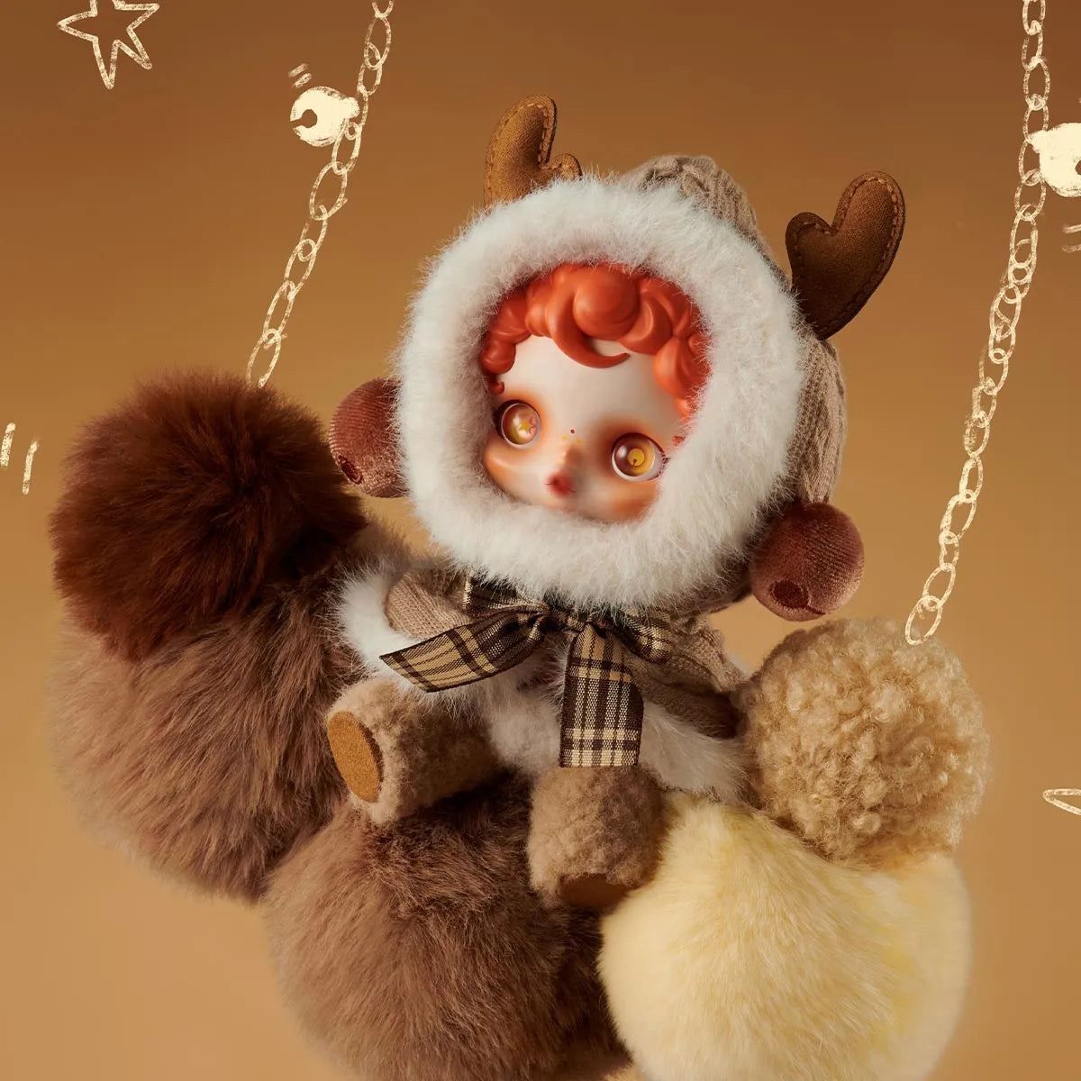 Popmart SKULLPANDA Winter Symphony Series Plush