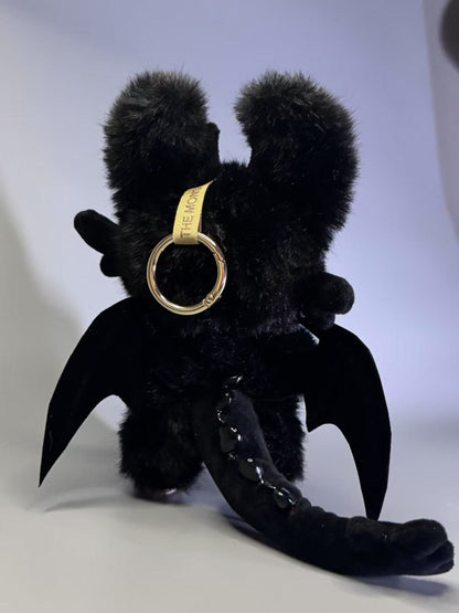 Custom Labubu - How to train your dragon in Black