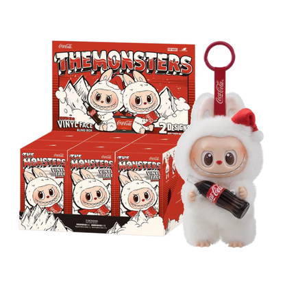 Labubu Coca Cola Plush Keychains
