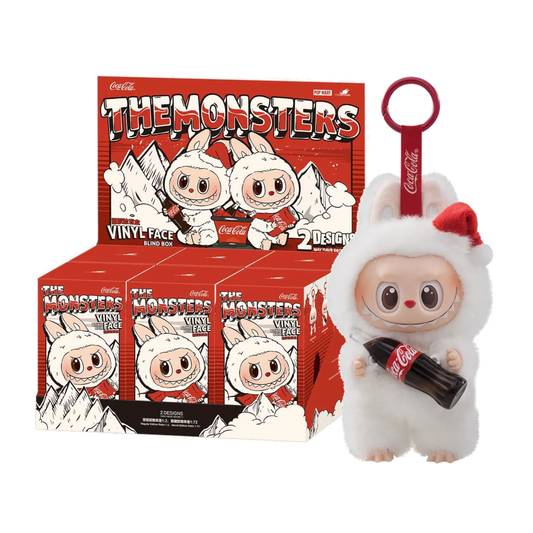 Labubu Coca Cola Plush Keychains
