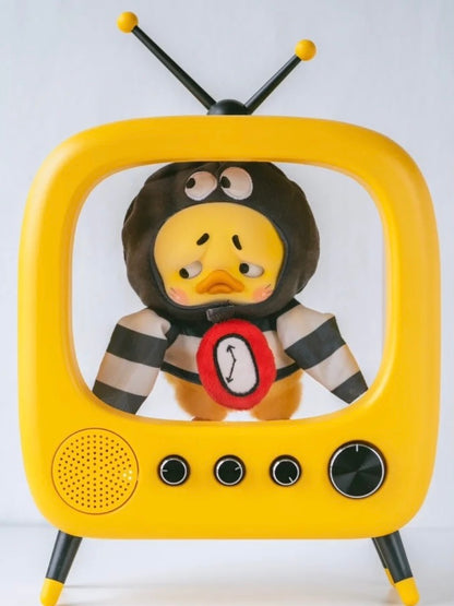 Mini Retro TV Figurine Display Box