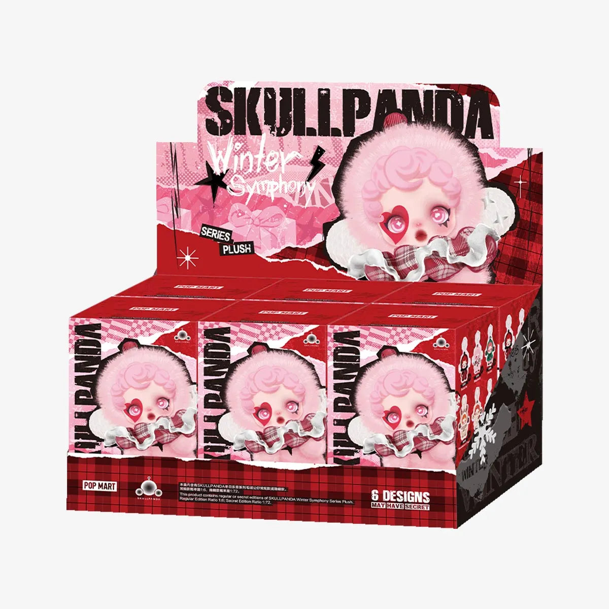 Popmart SKULLPANDA Winter Symphony Series Plush