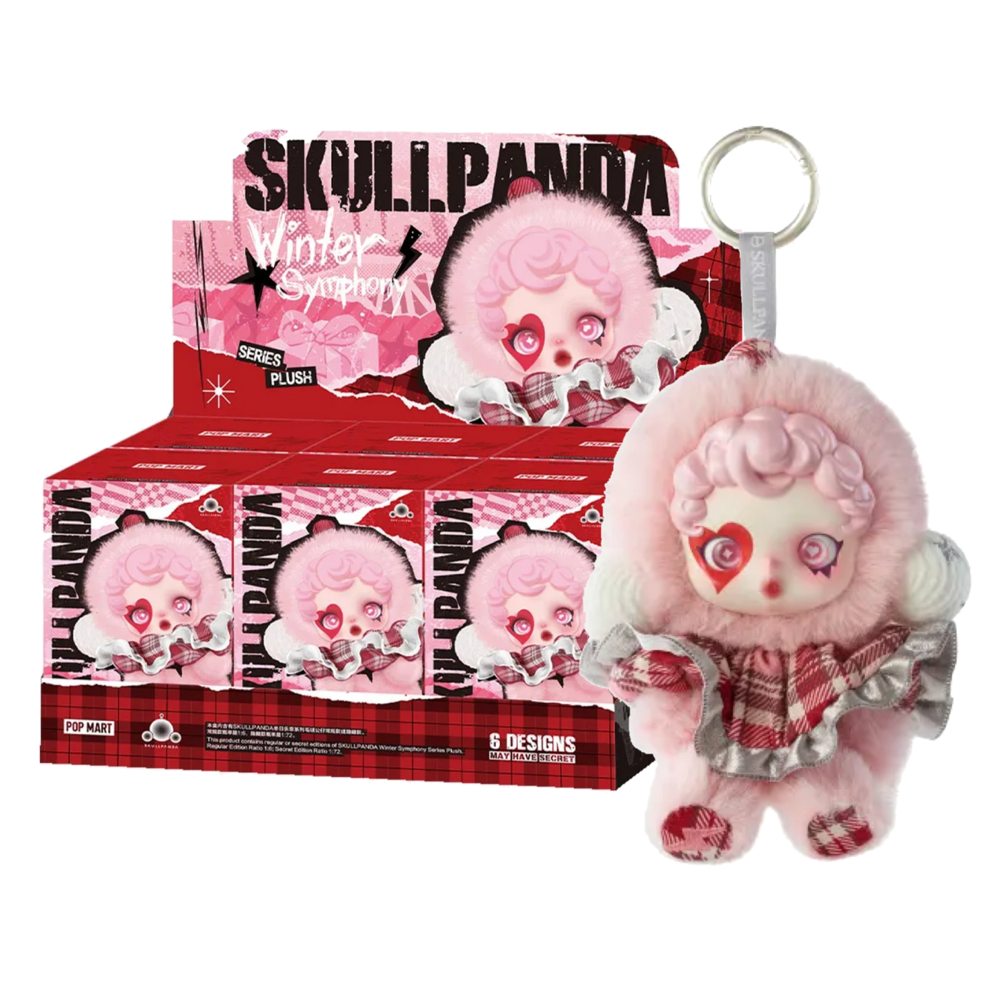 Popmart SKULLPANDA Winter Symphony Series Plush
