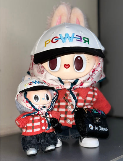 Labubu Outfit 38cm & 17cm —Power Knit Set