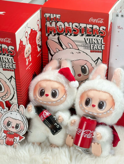 Labubu Coca Cola Plush Keychains