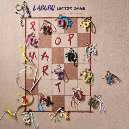 Popmart THE MONSTERS Pin for Love Series- Letter Pendant Blind Box