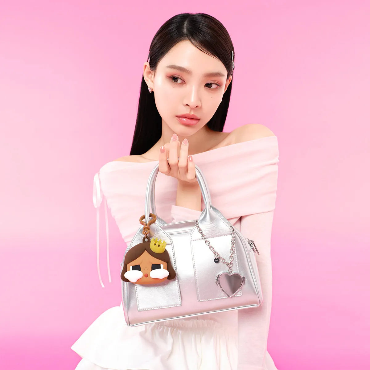 CRYBABY SHINY SHINY Series-Earphone Case Gold / Brown