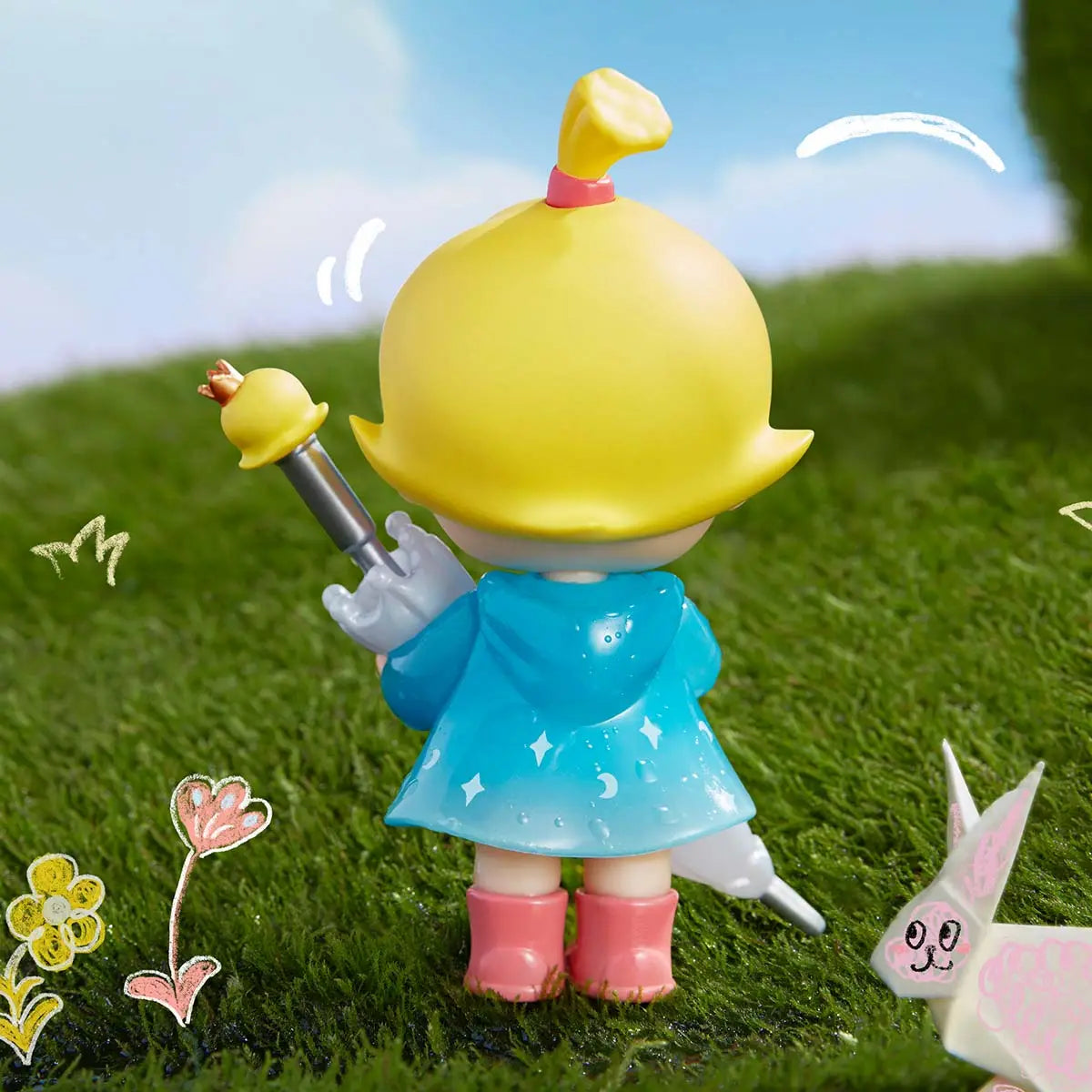 Popmart Baby Molly Funny Raining Day Figurine Set (2pc)