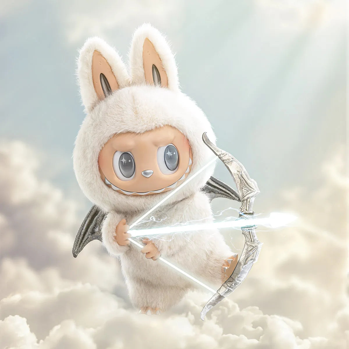 POPMART THE MONSTERS - ANGEL IN CLOUDS Vinyl Face Doll Action Figure 58CM