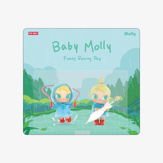 Popmart Baby Molly Funny Raining Day Figurine Set (2pc)