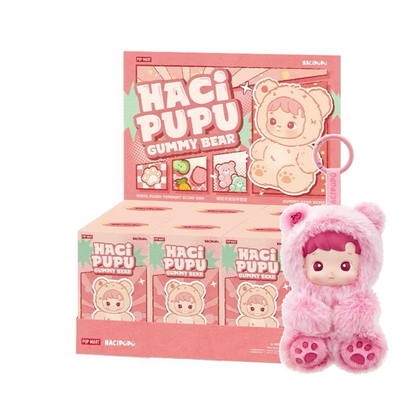 Popmart HACIPUPU Gummy Bear Series - Vinyl Plush Pendant Blind Box Popmart HACIPUPU Gummy Bear Series - Vinyl Plush Pendant Blind Box