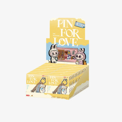 Popmart THE MONSTERS Pin for Love Series- Letter Pendant Blind Box
