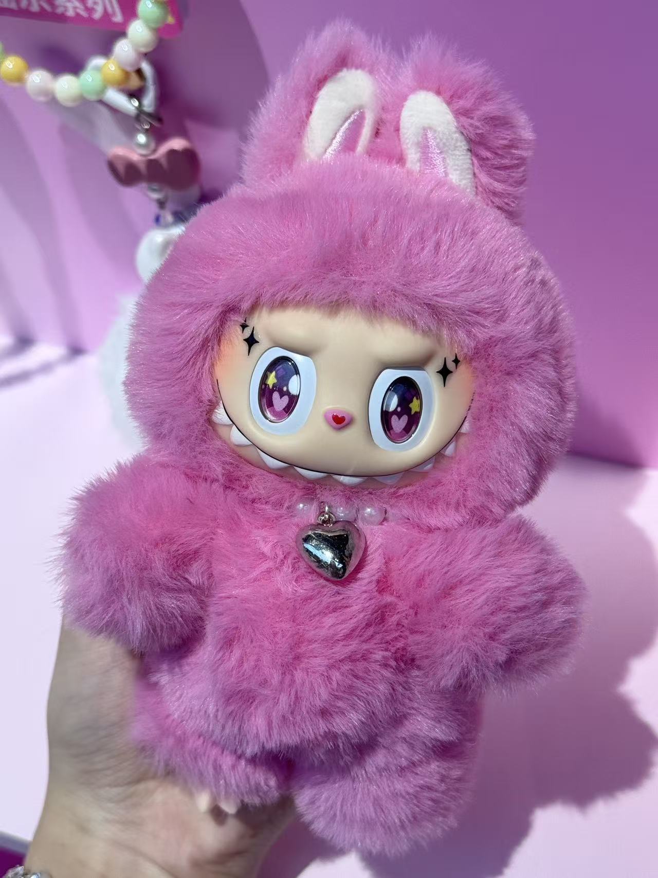 Custom Labubu — Blackpink Lisa Pink Labubu