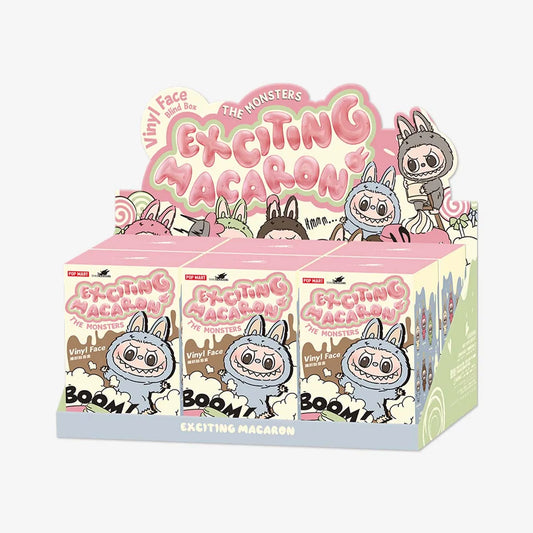 Popmart THE MONSTERS - Exciting Macaron Vinyl Face Blind Box