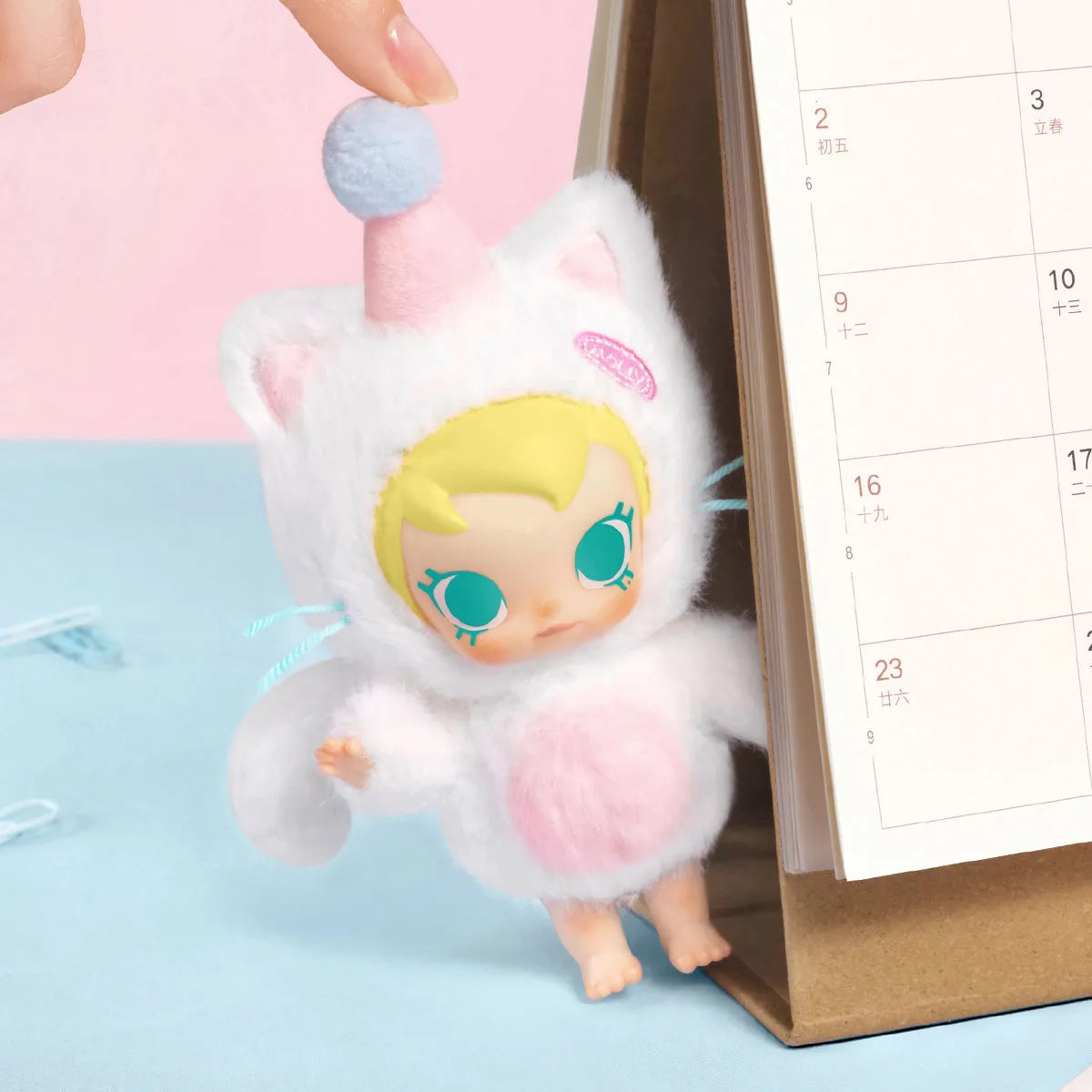 Popmart Baby Molly Pocket Friends Series-Vinyl Plush Pendant Blind Box