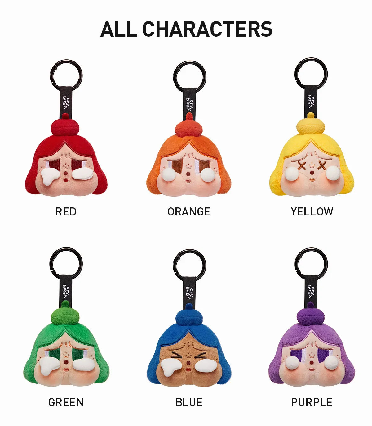 Popmart Crybaby Cheer Up Baby Series Plush Pendant Blind Box