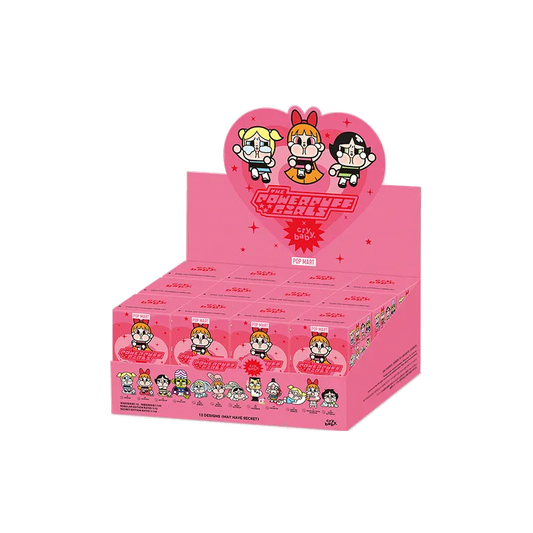Popmart CRYBABY X Powerpuff Girls Series Figures Set of 12